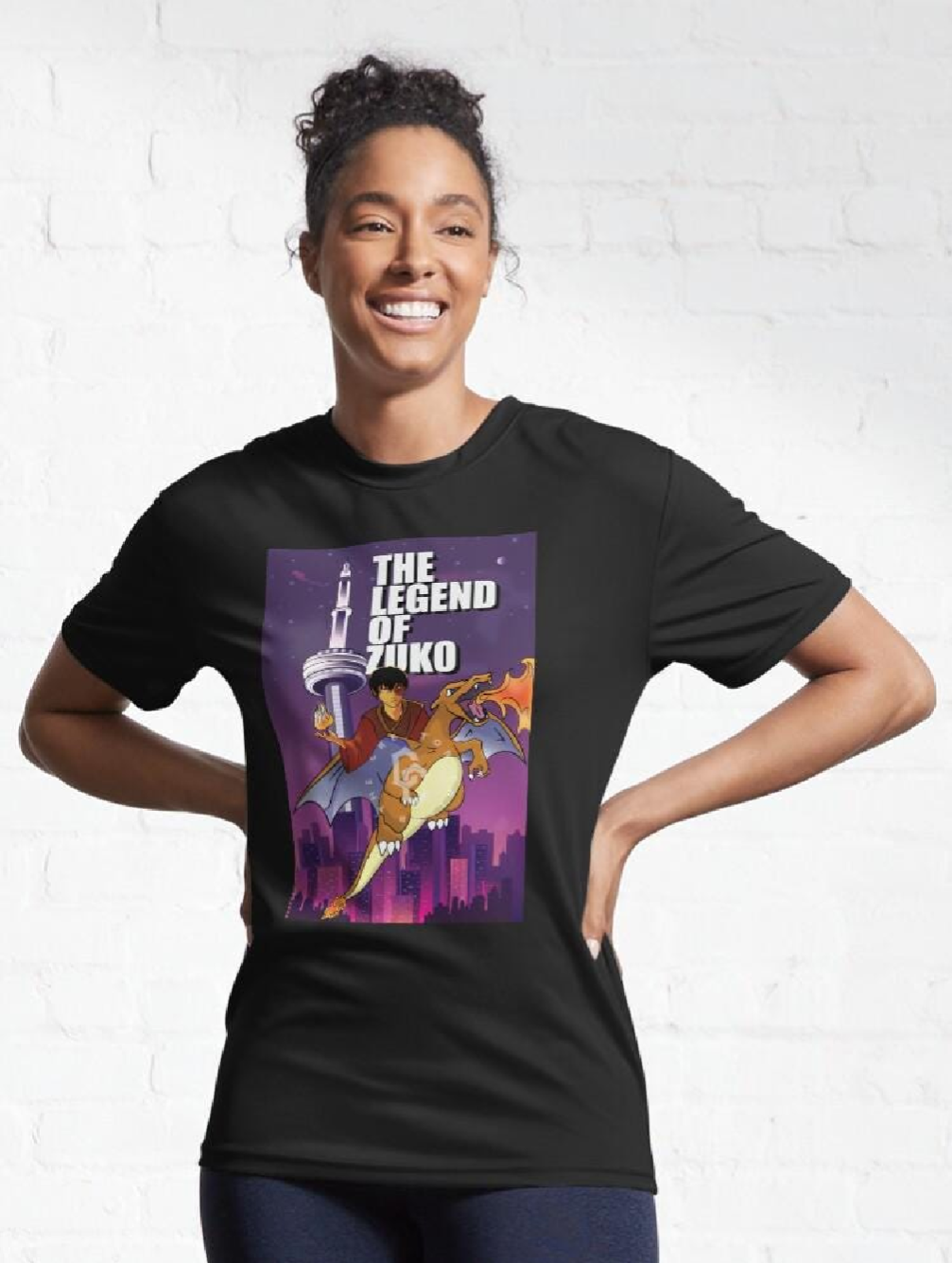 Zuko on Charizard Graphic Tee