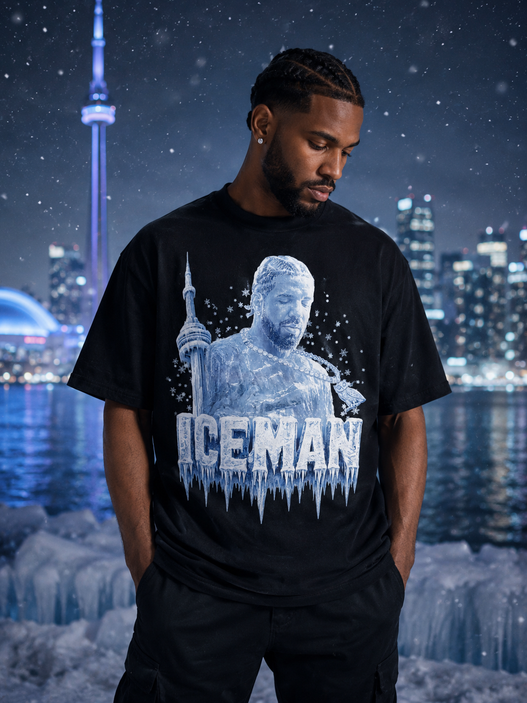 Ice Man graphic t-shirt