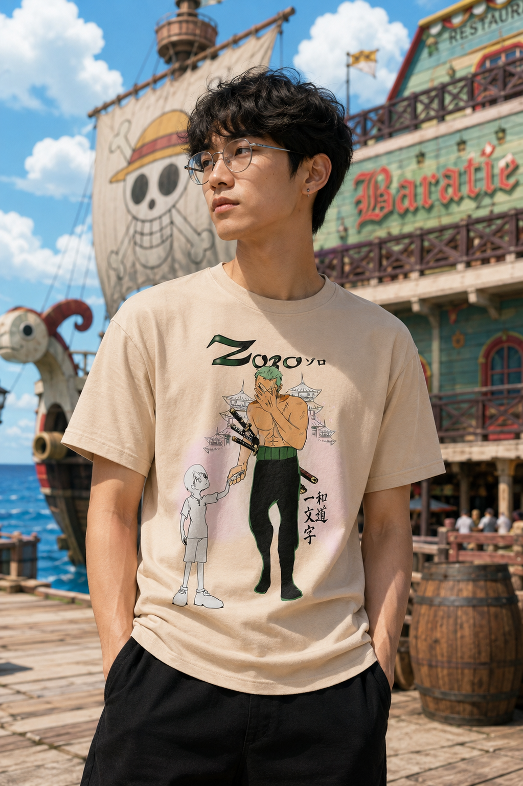 Zoro X Frank Ocean Graphic Tee
